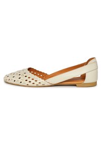 Cesare Gaspari PATTERN FLATS - Ballet pumps - beige