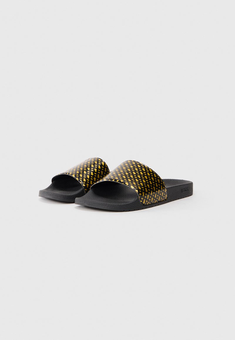 BOSS ARYEH - Pool slides - gold-coloured - Zalando.co.uk display picture 1