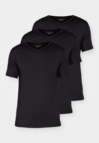 TEE 3 PACK - Camiseta interior - black