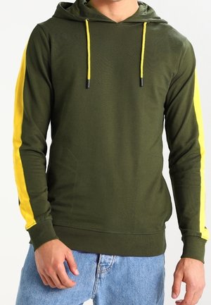 Felpa con cappuccio - khaki