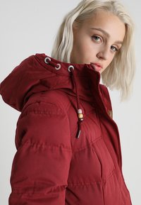 Ragwear ASHANI PUFFY - Zimní kabát - wine red