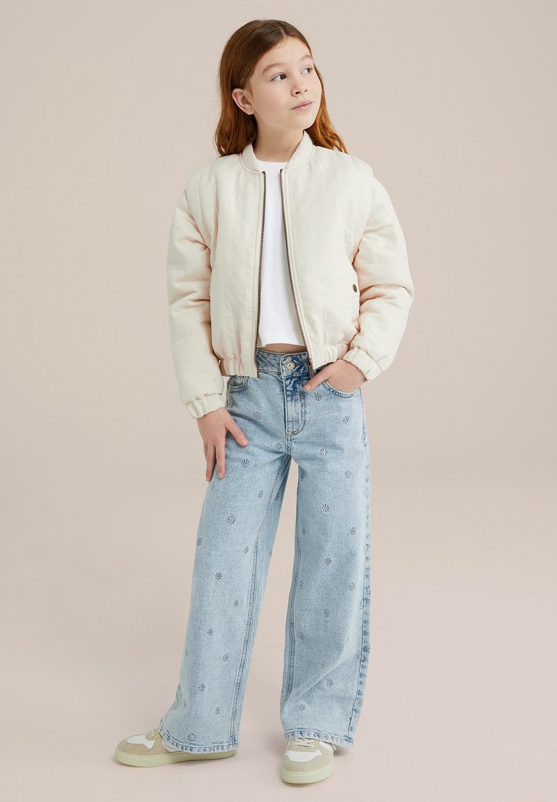 WE Fashion - Bomber jakna - off-white, Povečajte