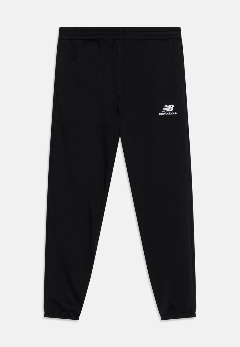 New Balance ESSENTIALS STACKED LOGO UNISEX Tracksuit bottoms black Zalando.ie