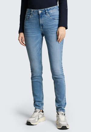 LUCIE - Slim fit jeans - light stone bright blue denim
