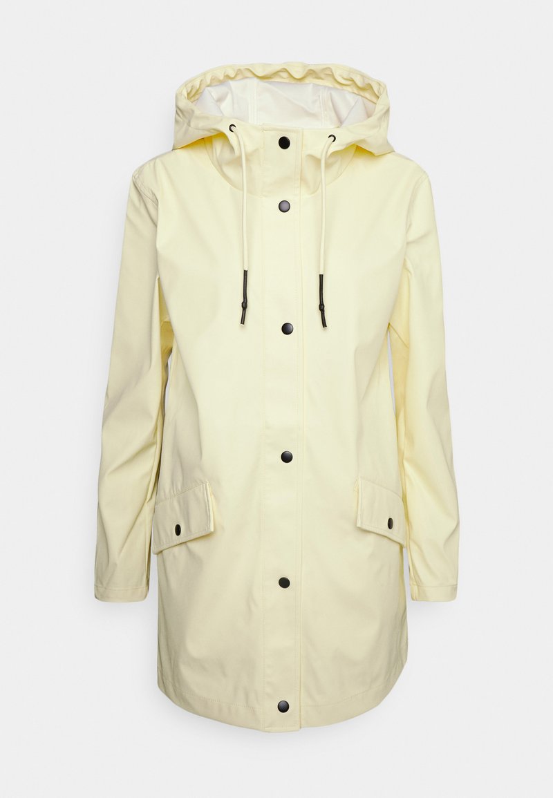 ONLY ONLELISA - Casaco impermeável - pastel yellow