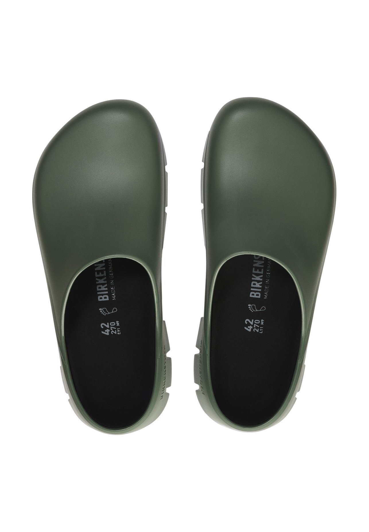 Birkenstock SUPER BIRKI 2.0 PU REGULAR - Sandals - fern/green