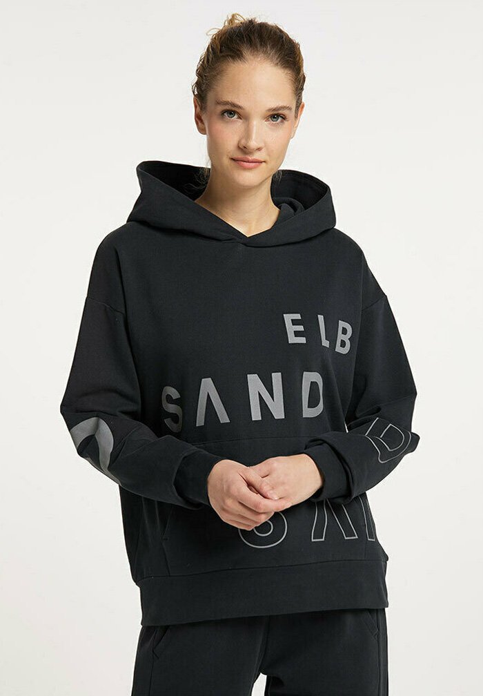 Elbsand Damen Hoodie – Weicher Strick Mit Markenlogo, Lässige Passform & Bequeme Kapuze!