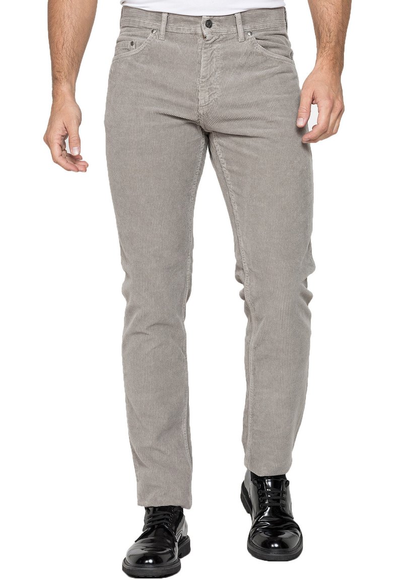 Carrera Jeans TINTA UNITA - Pantaloni - tortora