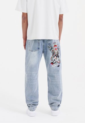 Jeans Relaxed Fit - bleached denim