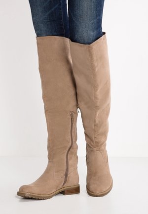 Botas mosqueteras - beige