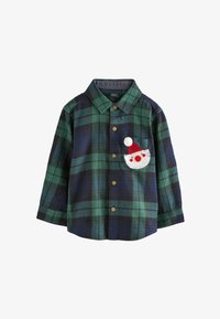 Unausgewählt, green tartan check character