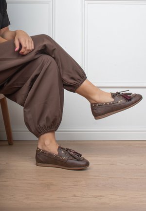 Posh by Poelman, . - Mocassins - dark brown