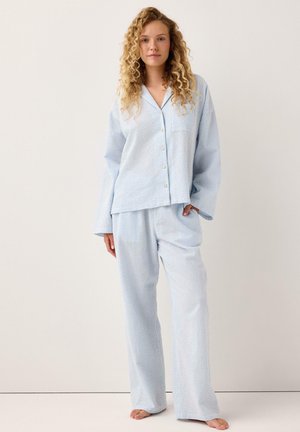WITH LONGER LEG - Pantaloni del pigiama - blue
