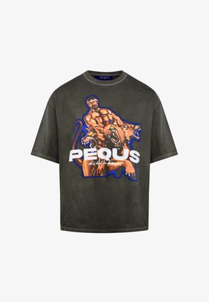 PEQUS THIS KID WAS BETRAYED UNISEX - T-Shirt print - grey