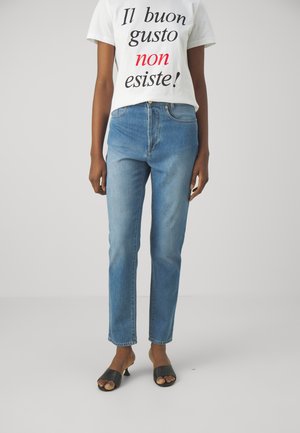 TROUSERS - Siaurėjantys džinsai - blue