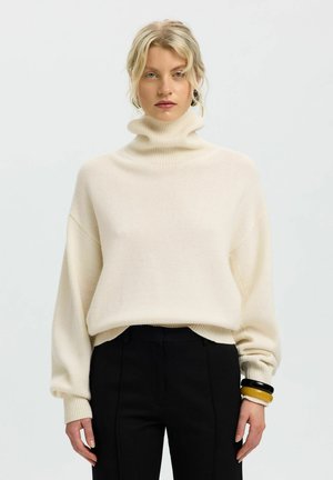 Selected, Pullover - egret