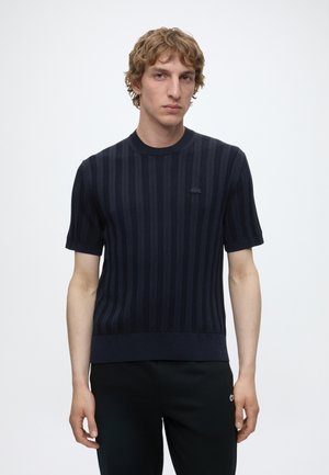 Lacoste, T-shirt print - dark navy blue