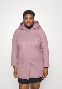 ONLY Carmakoma CARSEDONA - Kratki kaputi - rose brown melange