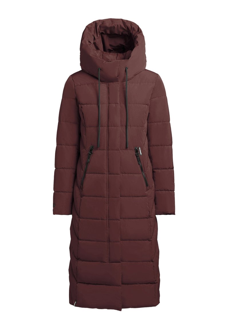khujo Wintermantel bordeauxrood