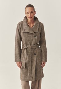 DARKIA - Klassikaline mantel - dark brown
