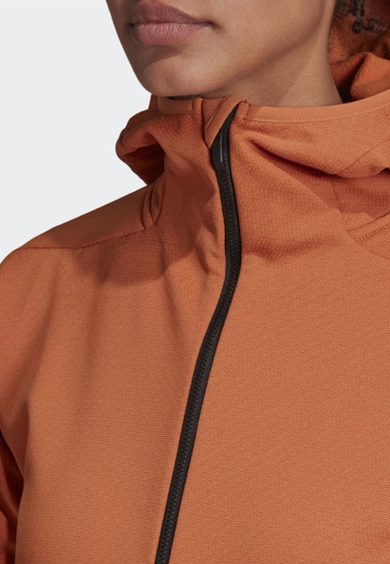 TERREX CLIMAHEAT HOODED FLEECE Fleecejacke brown TERREX CLIMAHEAT HOODED FLEECE Fleecejacke brown