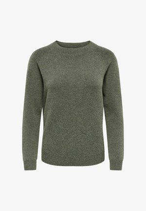 ONLY, ONLRICA LIFE L/S PULLOVER KNT NOOS - Trui - dusty olive