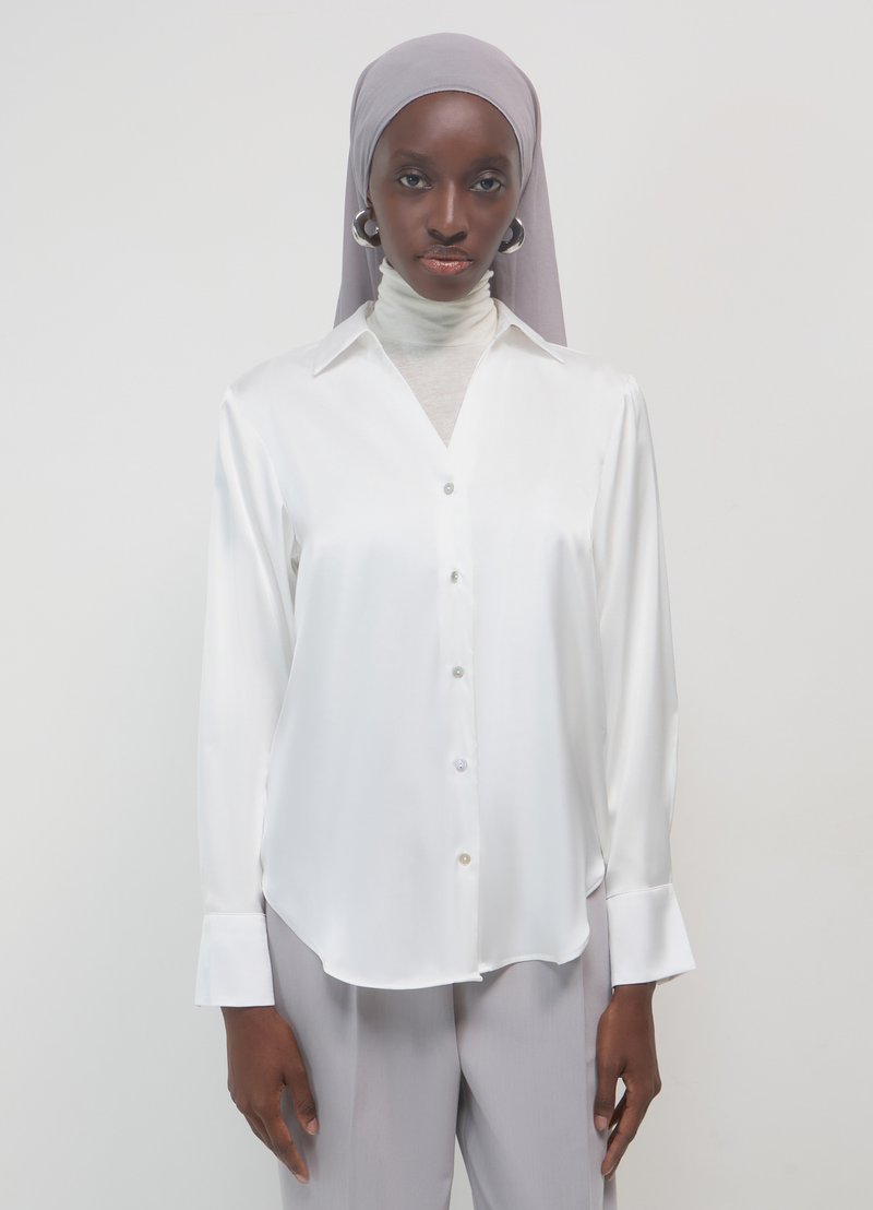 Calliope SIMIL - Camicia - bianco lana