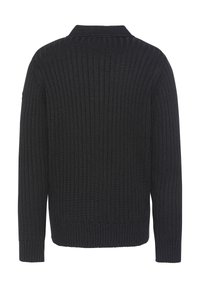 Schott Langærmet T-shirt - noir