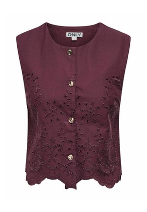 ONLY, SHIRT ONLREYA SHIRT - Blouse - tawny port