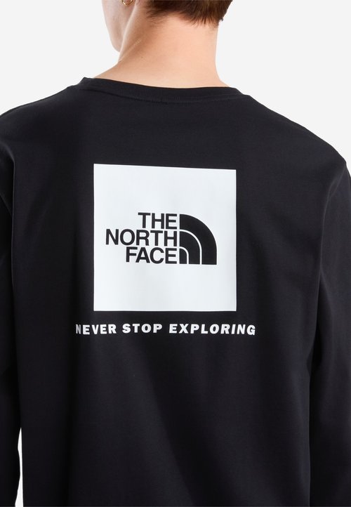 The North Face M EVOLUTION BOX NSE REGULAR LONG SLEEVE. - Long sleeved top - tnf black — photo 4