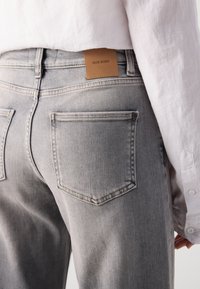 Mos Mosh HERA - Flared jeans - grey