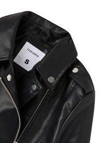 Terranova CROP - Giacca in similpelle - nero