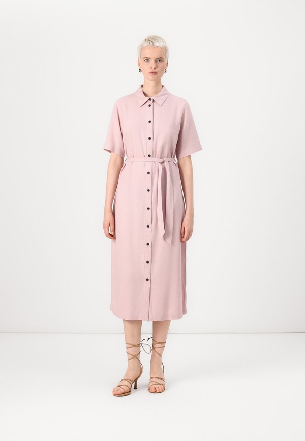 ONLCARO BELT DRESS - Shirt dress - violet ice