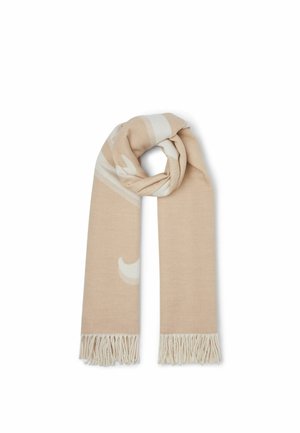 LIU JO, LIU JO STOLE WITH MAXI LOGO - Bufanda - beige