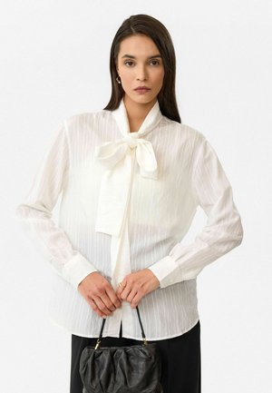 Overhemdblouse - ecru