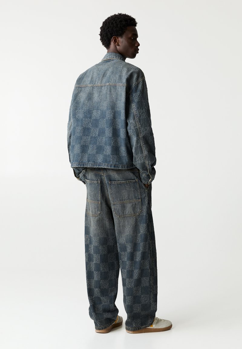 PULL&BEAR Giacca di jeans blue denim/blu denim Zalando