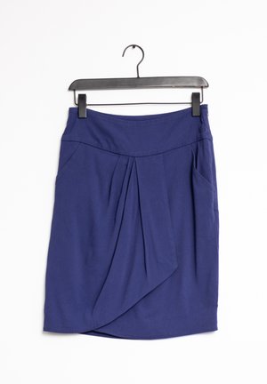 Wrap skirt - blue