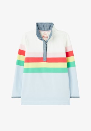 SAUNTON - Sweatshirt - blue multi stripe