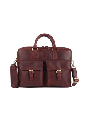 Cow Burry Notebooktasche - dunkelbraun