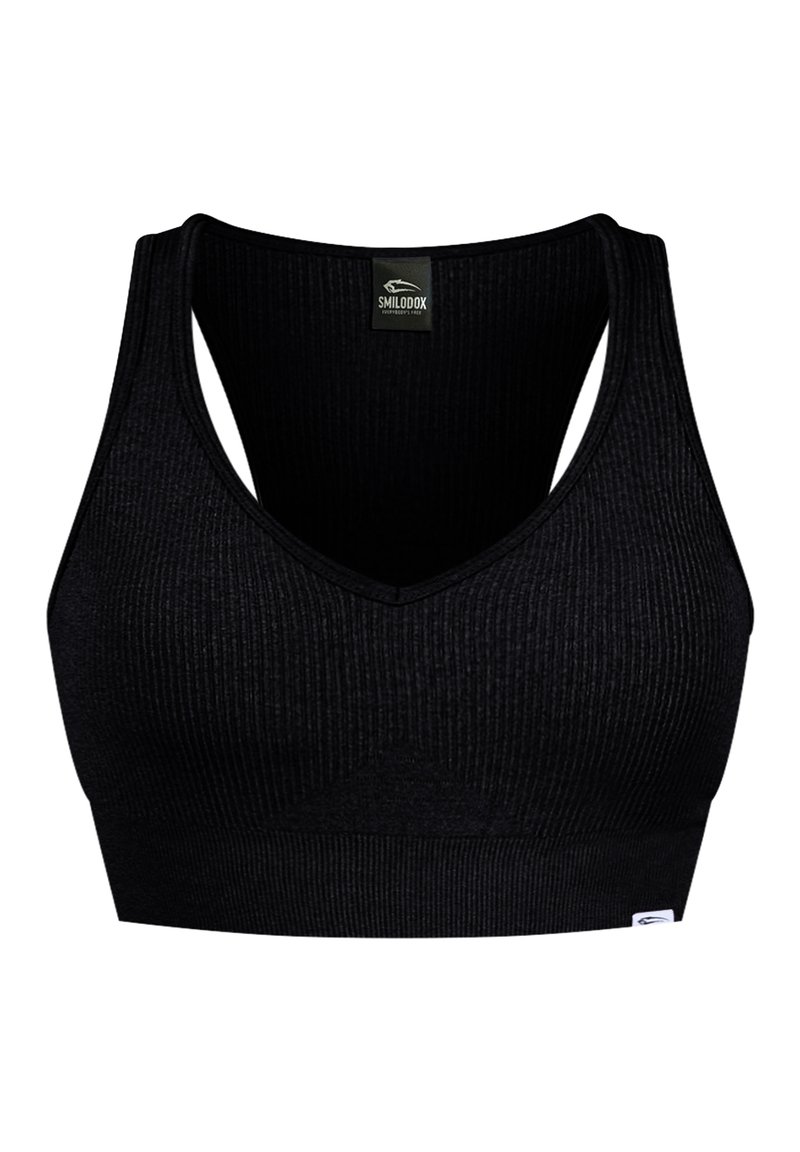 Smilodox Sport-bh met medium support zwart Smilodox Sport-bh met medium support zwart