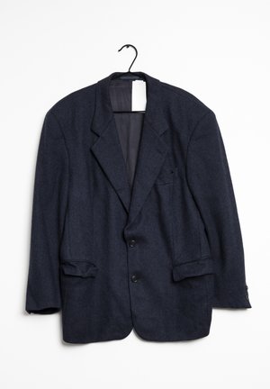 HUGO Halflange jas - blue