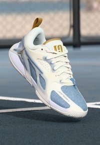 JORDAN HEIR - Basketsko - sail work blue hydrogen blue metallic gold