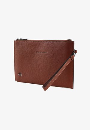 Piquadro BLACK SQUARE MEN´S CLUTCH - Sac à main - cuoio tabacco