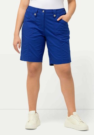 Ulla Popken 4 POCHES - Shorts - blue