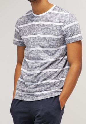 T-shirt med print - white