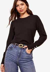 Friends Like These LONG SLEEVE CREW NECK - Džemperis - black