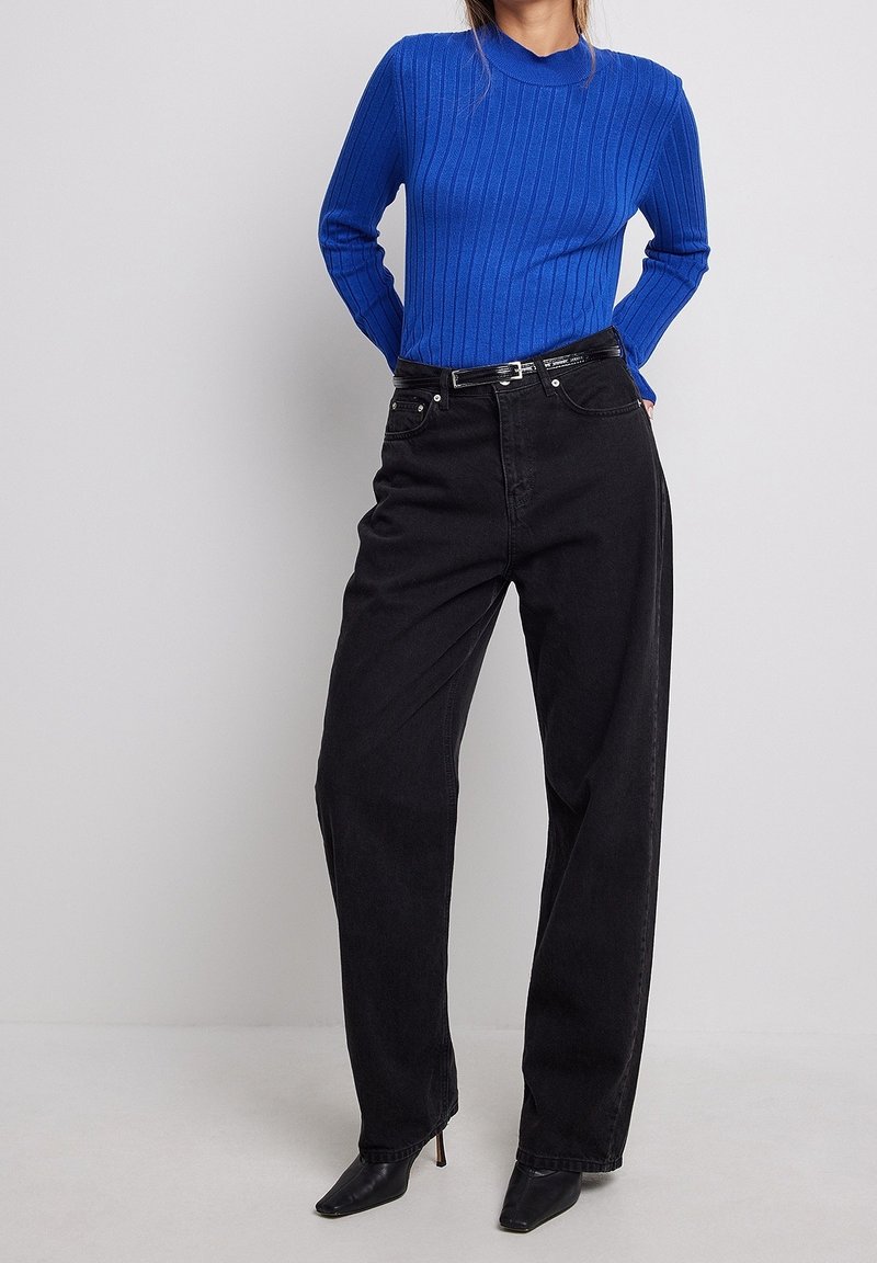 NA-KD Strickpullover - blue