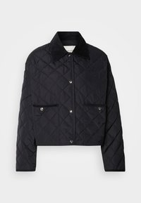 QUILTED JACKET LIGHT PADDED PATCHED COLLAR AND DETAILS PATCHED POCKETS - Light jacket - deep night blue