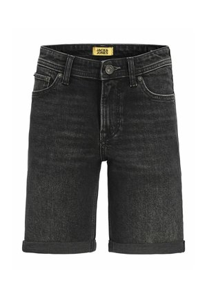 Jeansshort - black denim