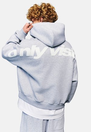 House, HOODIE MIT DRUCK HINTEN - Kapuutsiga pusa - mid grey